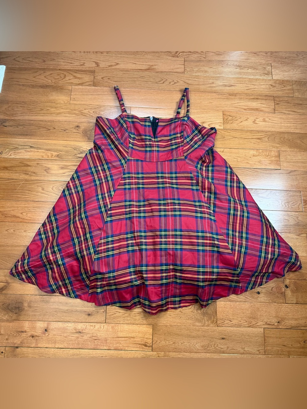Torrid x Betsey Johnson Plaid Babydoll Dress